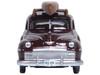 1946 DeSoto Suburban with Roof Rack and Canoe Royal Maroon 1/87 (HO) Scale Diecast Model Car Oxford Diecast 87DS46007