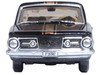 1965 Plymouth Barracuda Black with Gold Stripes 1/87 (HO) Scale Diecast Model Car Oxford Diecast 87PB65004