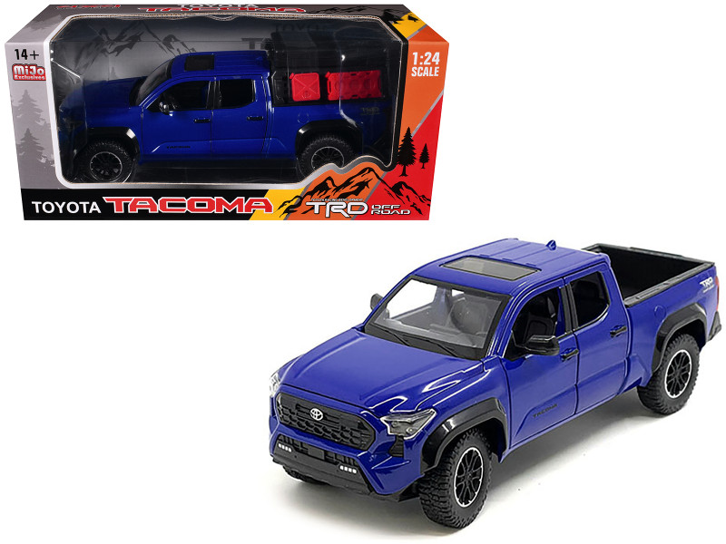 2024 Toyota Tacoma Trailhunter Edition Pickup Truck Black 1/24