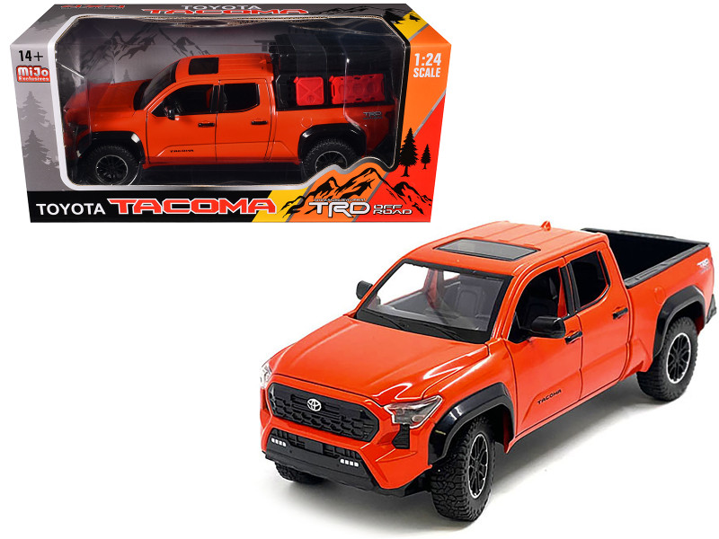 2024 Toyota Tacoma Trailhunter Edition Pickup Truck Black 1/24