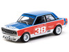 Datsun 510 #38 Jim Fitzgerald SCCA National Championship 1973 Hobby64 Series 1/64 Diecast Model Car Tarmac Works T64-052-73SCCA38