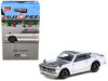 Nissan Skyline HT 2000GT-R RHD Right Hand Drive Silver Chrome Japan Special Edition Global64 Series 1/64 Diecast Model Car Tarmac Works T64G-043-SC