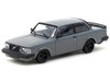 Volvo 242 Custom Gray Road64 Series 1/64 Diecast Model Car Tarmac Works T64R-050-GRY
