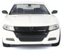 2023 Dodge Charger Pursuit Police Car White Custom Builder's Kit Law Enforcement Public Service Series 1/24 Diecast Model Car Motormax 76810W