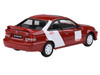 1999 Honda Civic Si EM1 Kanjo Livery Red with White Stripes 1/64 Diecast Model Car Paragon Models PA-55628