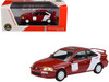 1999 Honda Civic Si EM1 Kanjo Livery Red with White Stripes 1/64 Diecast Model Car Paragon Models PA-55628