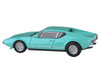 1972 De Tomaso Pantera Verde Aqua 1/64 Diecast Model Car Paragon Models PA-55645