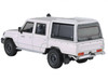 2012 Toyota Land Cruiser LC 79 French Vanilla White with Canopy 1/64 Diecast Model Car Paragon Models PA-55684