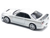 GTR Nismo 400R RHD Right Hand Drive White 1/64 Diecast Model Car Pop Race PR640052