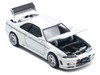 GTR Nismo 400R RHD Right Hand Drive White 1/64 Diecast Model Car Pop Race PR640052