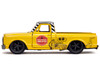 1972 Chevrolet Cheyenne Pickup Truck Gold Metallic with Gray Top Wall E 2008 Movie Hollywood Rides Series 1/32 Diecast Model Car Jada 34925