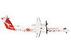 Bombardier Q400 Commercial Aircraft QantasLink Dasher 8 Livery VH QOW White with Graphics 1/200 Diecast Model Airplane Herpa HE573337