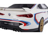 BMW M4 3 0 CSL #50 White with Blue and Red Stripes 1/18 Model Car Top Speed TS0495