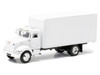 Peterbilt Utility 335 Box Truck White 1/43 Diecast Model New Ray 15803D