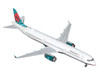 Airbus A321 Commercial Aircraft American Airlines America West Heritage Livery N580UW White with Tail Graphics Gemini 200 Series 1/200 Diecast Model Airplane GeminiJets G2AAL1298