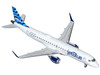 Embraer ERJ 190 Commercial Aircraft JetBlue Airways N323JB White with Blue Striped Tail Gemini 200 Series 1/200 Diecast Model Airplane GeminiJets G2JBU1335