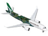 Airbus A220-300 Commercial Aircraft QantasLink Minyma Kutjara Tjukurpa Livery N531PA White with Green Graphics Gemini 200 Series 1/200 Diecast Model Airplane GeminiJets G2QFA1319