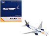 Boeing 777 200LR Commercial Aircraft Atlas Air N703GT White with Blue Tail 1/400 Diecast Model Airplane GeminiJets GJ2294