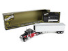 Peterbilt 359 with 60 Vintage Sleeper and 40 Vintage Refrigerated Trailer Pirkle Refrigerated Freight Lines" Red and Black Legacy Series #1 1/64 Diecast Model DCP/First Gear 69-2017