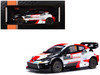 Toyota GR Yaris Rally1 Hybrid #17 Sebastien Ogier Vincent Landais Winner Safari Rally 2023 1/18 Diecast Model Car IXO Models 18RMC173A22