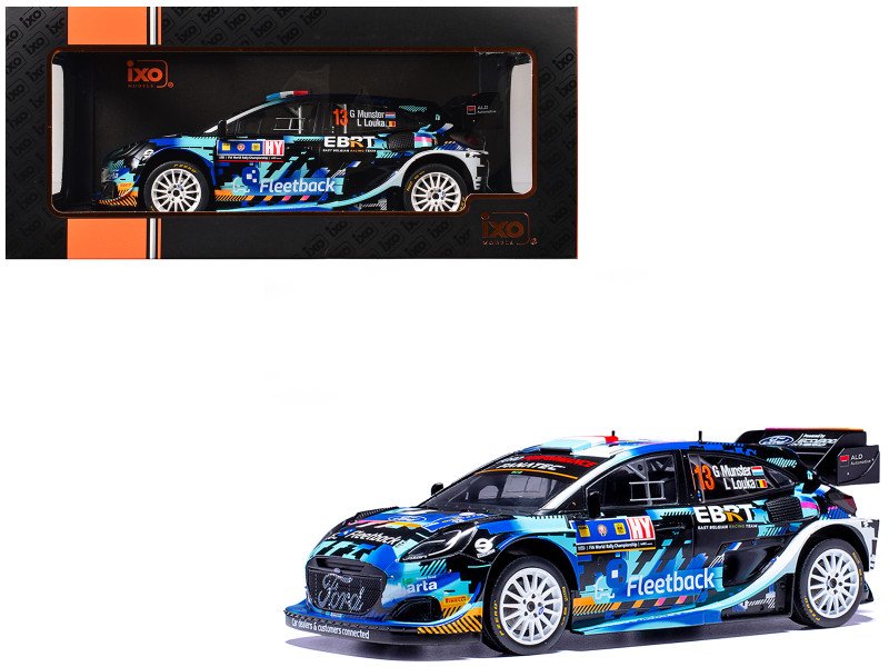 1/18  フォード　プーマレーシング TOPSPEED 1:18 Ford Puma Rally1 #42 M-Sport Ford WRT 2022