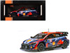 Hyundai i20 N Rally1 #11 Thierry Neuville Martijn Wydaeghe Winner Central European Rally 2023 1/18 Diecast Model Car IXO Models 18RMC19322