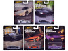 Fast & Furious 2025 5 piece Set K Diecast Model Cars Hot Wheels HNW46-956K