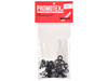 Chrome Plated Wheels with Set of 8 pieces 1/87 (HO) Plastic Model Promotex 005533BK