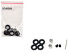 Rear Hypoid Wheelset Chrome 1/87 (HO) Plastic Model Promotex 054866BK