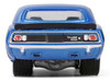 1971 Plymouth Barracuda 440 6bbl B5 Blue Metallic Barracuda 60th Anniversary Anniversary Collection Series 17 1/64 Diecast Model Car Greenlight 28160D