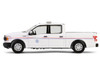 2020 Ford F 150 XL Pickup Truck United States Postal Service USPS Postal Police White with Red and Blue Stripes Hobby Exclusive Series 1/64 Diecast Model Car Greenlight 30515
