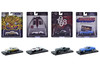 Auto Drivers Set of 4 pieces in Blister Packs Release 122 Limited Edition to 9600 pieces Worldwide 1/64 Diecast Model Cars M2 Machines 11228-122