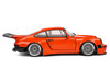 2022 Porsche 911 KS R Orange Metallic 1/18 Diecast Model Car Solido S1810501