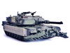 United States M1A1 AIM TUSK Tank Urban Survival Kit with Mine Plow Travel Mode United States Marine Corps 8th Tank Battalion II MED Iraq 2003 Green Camouflage NEO Dragon Armor Series 1/72 Plastic Model Dragon Models 63192
