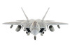Lockheed F 22 Raptor Stealth Aircraft with Steakthy Pods AF06 132 411th Flight Test Squadron Edwards Air Force Base 2022 United States Air Force Air Power Series 1/72 Diecast Model Hobby Master HA2829