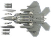 Lockheed F 22 Raptor Stealth Aircraft with Steakthy Pods AF06 132 411th Flight Test Squadron Edwards Air Force Base 2022 United States Air Force Air Power Series 1/72 Diecast Model Hobby Master HA2829