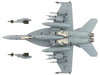 Boeing F A 18E Super Hornet Fighter Aircraft Dagger United States Navy Air Power Series 1/72 Diecast Model Hobby Master HA5140