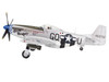 North American P 51D Mustang Fighter Aircraft 463702 Grim Reaper 355th Fighter Squadron 9th U S Army Air Force 1945 United States Army Air Forces Air Power Series 1/48 Diecast Model Hobby Master HA7755