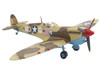 Supermarine Spitfire Mk Vb Trop Fighter Aircraft ER570 4th Fighter Squadron 52nd Fighter Group 1943 Mediterranean Allied Coastal Air Force Air Power Series 1/48 Diecast Model Hobby Master HA7859