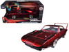 1969 Dodge Charger Daytona Red Fast & Furious 7 2015 Movie 1/24 Diecast Model Car Jada 97060