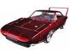 1969 Dodge Charger Daytona Red Fast & Furious 7 2015 Movie 1/24 Diecast Model Car Jada 97060