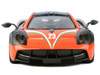 Pagani Huayra #23 Orange and Black with Stripes GT Racing Series 1/24 Diecast Model Car Motormax 73798