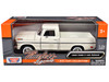 1969 Ford F 100 Pickup Truck Cream Timeless Legends Series 1/24 Diecast Model Car Motormax 79315crm