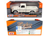 1969 Ford F 100 Pickup Truck Cream Timeless Legends Series 1/24 Diecast Model Car Motormax 79315crm
