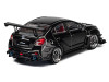 Subaru VAB WRX S4 Widebody Black Metallic with Red Interior with Extra Wheels 1/64 Diecast Model Car CM Model CM64-WRX-06