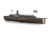 Model Kit USS Monitor and USS Merrimack Ironclad Warships Battle of the Ironclads Challenging Difficulty Steel Model by Metal Earth ICX231