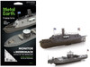 Model Kit USS Monitor and USS Merrimack Ironclad Warships Battle of the Ironclads Challenging Difficulty Steel Model by Metal Earth ICX231