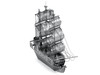 Model Kit Black Pearl Ship Moderate Difficulty Steel Model Metal Earth MMS012