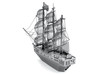 Model Kit Black Pearl Ship Moderate Difficulty Steel Model Metal Earth MMS012