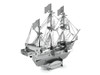 Model Kit Golden Hind Galleon Moderate Difficulty Steel Model Metal Earth MMS049